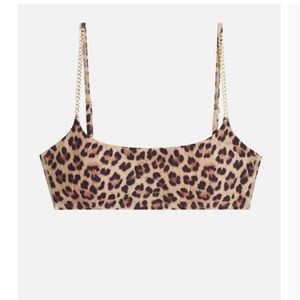 WeWoreWhat tiger sports bra BRAND NEW TAGS